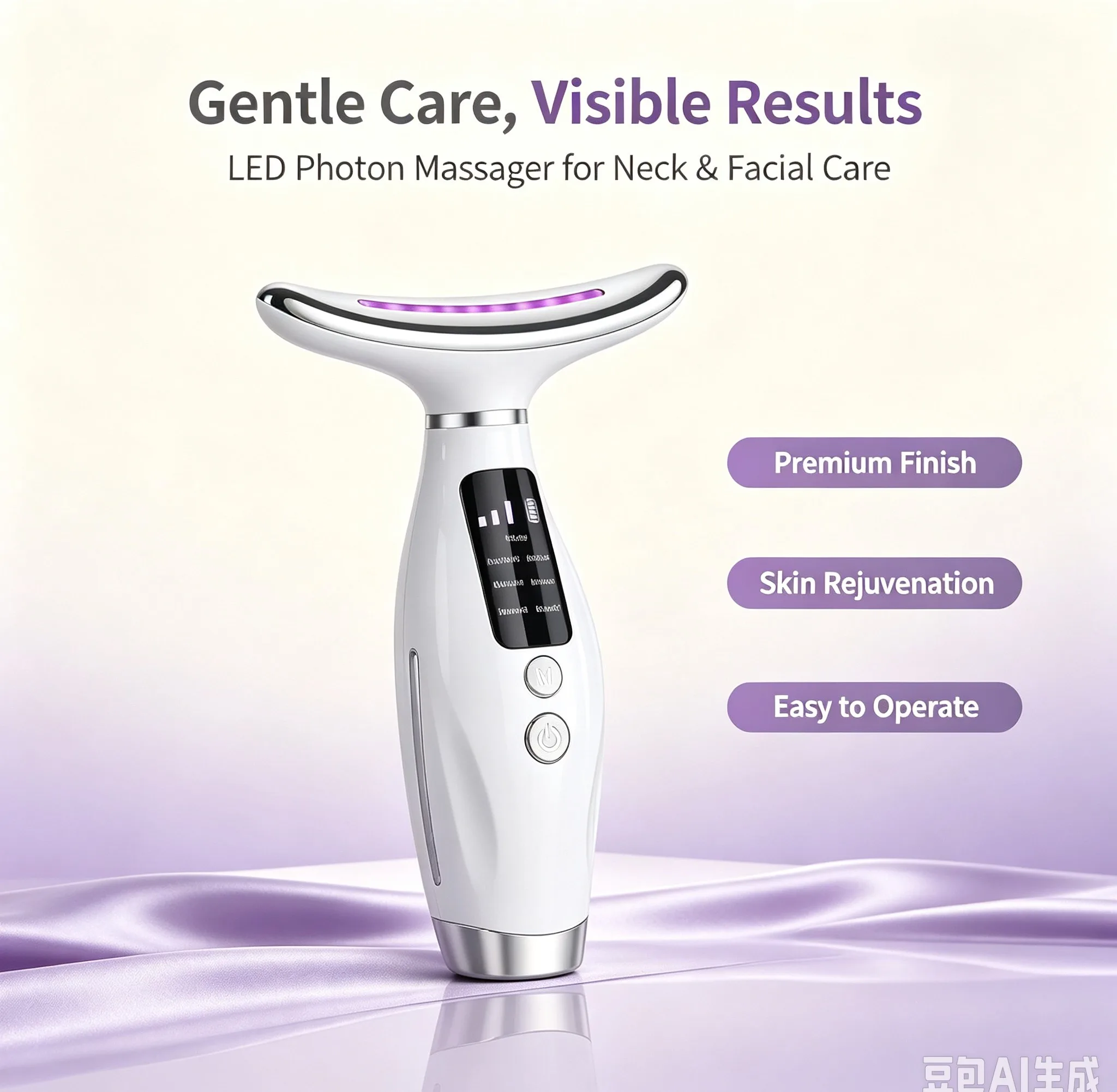 LUMEN 7-Colour LED Neck & Face Wand — photo 5