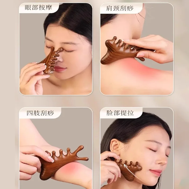 TERRA Sandalwood Meridian Massage Comb — photo 4