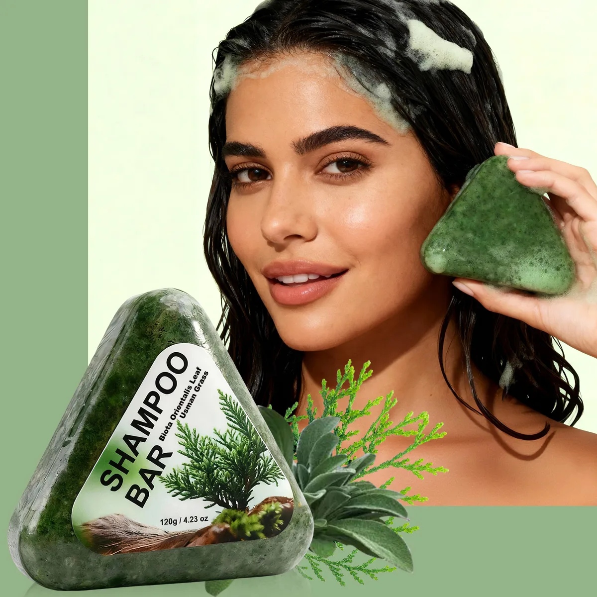 VERDE Usman Grass Botanical Shampoo Bar